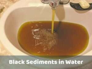 Sediments in Water From Well