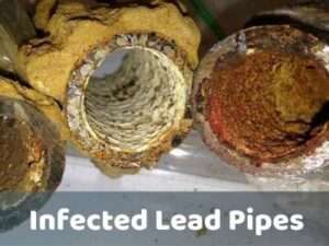 infected lead pipes