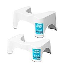 Squatty Potty 7 vs 9 Inches (Comparison) 1 White Squatty Potty 7 & 9 Inches
