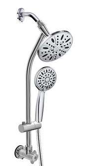 Best Handheld Shower Head with Slide Bar 16 AquaDance 28 Inch Combo Rain