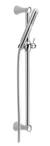 Best Handheld Shower Head with Slide Bar 9 Delta 57085 Chrome Shower System