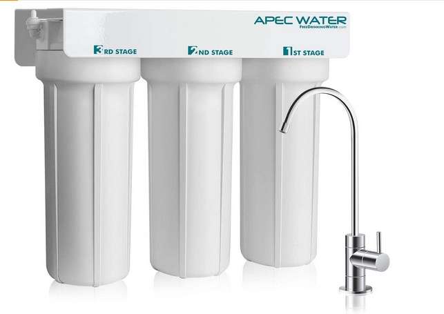 APEC 3 Stage WFS 1000 Super Capacity Premium Quality Under Sink Water Filter System