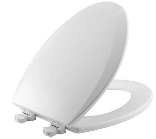 The Best Soft Close Elongated Toilet Seats for a Quiet Bathroom 9 BEMIS 1500EC 000 Wood Elongated Toilet Seat