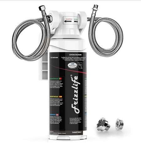 Frizzlife High Charles Capacity Direct Connect Under Counter Drinking Water Filtration System
