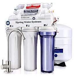 iSpring 6 Stage RCC7AK Superb Under Sink Reverse Osmosis