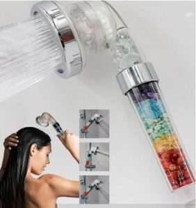 Chakra Crystal Shower Head