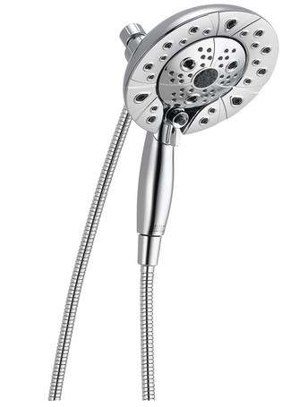 Delta Faucet 5-Spray H2Okinetic In2ition Dual Shower