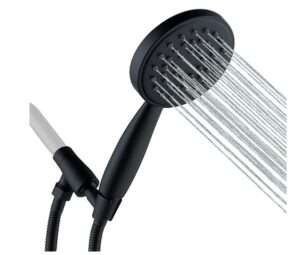 Best all Metal Handheld Shower Heads 3 100 Metal Hand Held Shower Head with 70 Hose and Holder