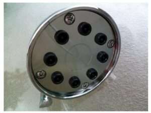 Giessdorf VS. Speakman Shower Head (Comparison) 3 Chrome Giessdorf 8 Jet Brass Shower Head