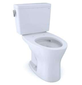 Best No Clog Toilets Reviews 19 Drake Two Piece Elongated Dual Flush 1.6 and 0.8
