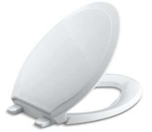 The Best Soft Close Elongated Toilet Seats for a Quiet Bathroom 11 KOHLER K 4734 0 Rutledge Elongated Toilet Seat