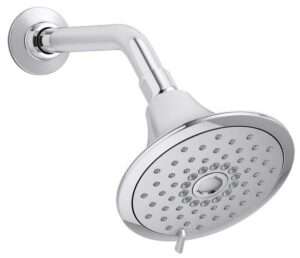 1.75 vs 2.5 GPM Shower head 1 Kohler K 22169 G CP Forte 1.75 GPM Multifunction Showerhead