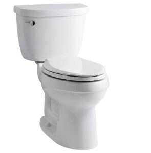 Best Quiet Flush Toilets Buying Guide 5 Kohler K 3589 0 Elongated 1.6 GPF Toilet 1