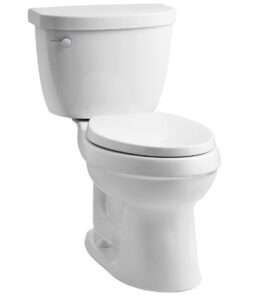Kohler 1.28 vs 1.6 GPF Toilets | Comparison 3 Kohler K 3609 – 1.28 GPF Cimarron Comfort Height Toilet