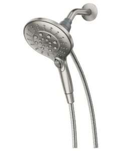 Moen Engage Spot Resist Brushed Nickel Magnetix Six Function 5.5 Inch Handheld Showerhead 1