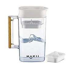 Nakii Water Filter Pitcher Long Lasting 150 Gallons