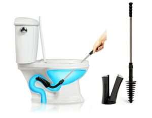 Sendida Clogged Siphon Toilet Plunger Clogged Siphon Toilet