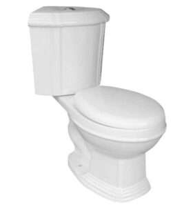 Sheffield Corner 2 Piece 0.8 GPF1.6 GPF WaterSense Dual Flush Round Toilet