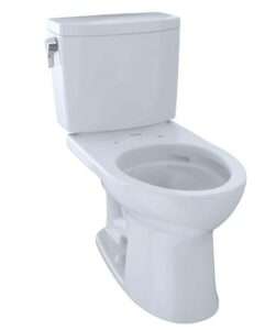 Best Quiet Flush Toilets Buying Guide 13 TOTO CST454CUFG01 Drake II 1G Two Piece Elongated toilet