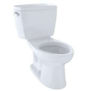 Best No Clog Toilets Reviews 5 TOTO Drake Two Piece Elongated 1.6 GPF Toilet