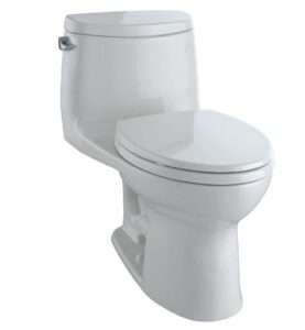 Best No Clog Toilets Reviews 11 Toto MS604114CEFG11 Bathroom Hardware 1.28 GPF Colonial White