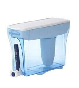 ZeroWater 23 Cup Filter Pitcher with A Free Water Quality Meter