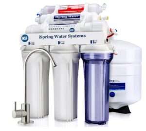 iSpring RCC7AK NSF Certified 75 GPD 6 Stage Reverse Osmosis System