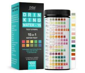 JNW Direct Drinking Water Test Strips 10 in 1 – For An Accurate Quality Water Testing At Home