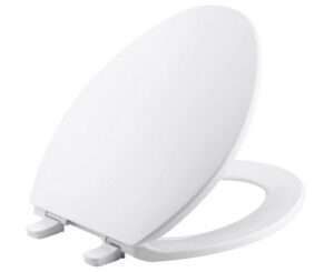 Kohler K 4774 0 Brevia Elongated White Toilet Seat