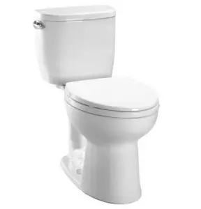 Best ToTo Toilet Reviews 3 Toto Entrada Close Coupled Round Toilet