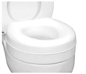 5 Best Toilet Seat Risers 9 HealthSmart Raised Toilet Seat Riser That Fits Most Standard Bowls