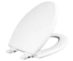 Mayfair 1847SLOW 000 Kendall Slow Close Removable Enameled Wood Toilet Seat