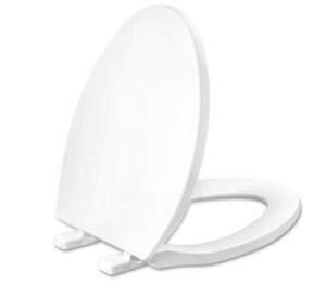 Toilet seat Elongated with Slow Close Hinges