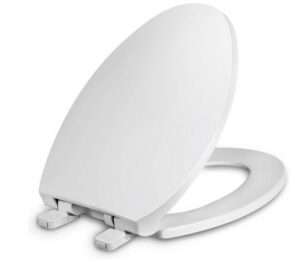 Best Plastic Toilet Seats 1 WSSROGY Toilet Seat Elongated with Cover Soft Close