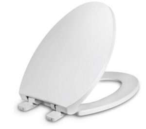 WSSROGY Toilet Seat Elongated with Cover Soft Close