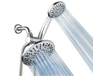 Best Shower Head With Handheld Combo 5 AquaDance 7 Premium High Pressure 3 Way Rainfall Combo