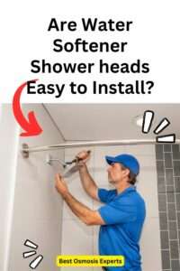 Are Water Softener Shower heads Easy to Install