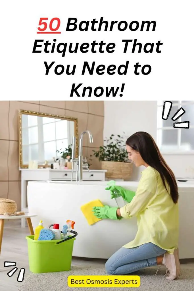 Bathroom Etiquette That You Need to Know!