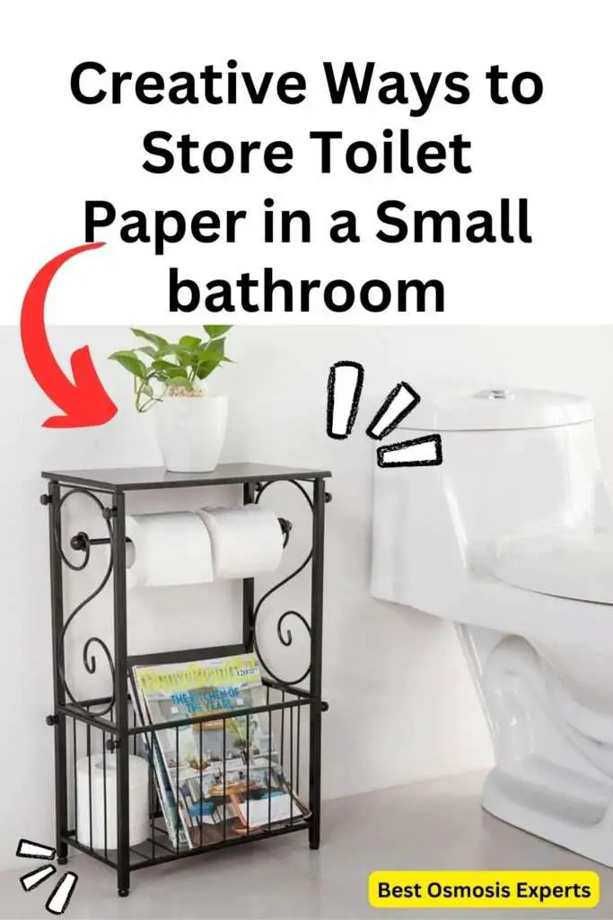 Creative Ways to Store Toilet Paper in a Small bathroom