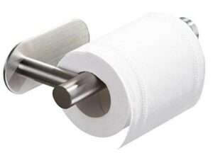 Best Toilet Paper Holder for Small Bathroom 7 DGWHYC 3M Toilet Paper Holder no Drilling for Bathroom and Washroom