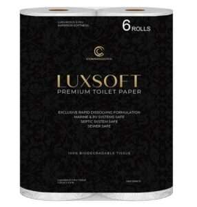 LUXSOFT Premium 3 Ply Luxury Toilet Paper
