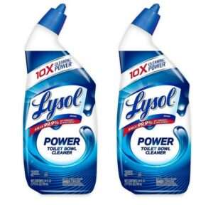 Best Toilet Cleaning Products 3 Lysol Power Toilet Bowl Cleaner Gel, For Cleaning and Disinfecting, Stain Remova