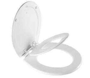 MAYFAIR 888SLOW 000 NextStep2 Toilet Seat with Built-In Potty Training Seat