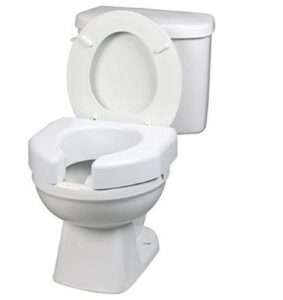 SP Ableware Basic Open Front 3 Inch Elevated Toilet Seat