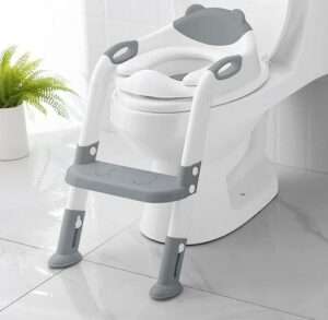 Toilet Potty Training Seat with Step Stool LadderSKYROKU Potty Training Toilet for Kids Boys Girls Toddler