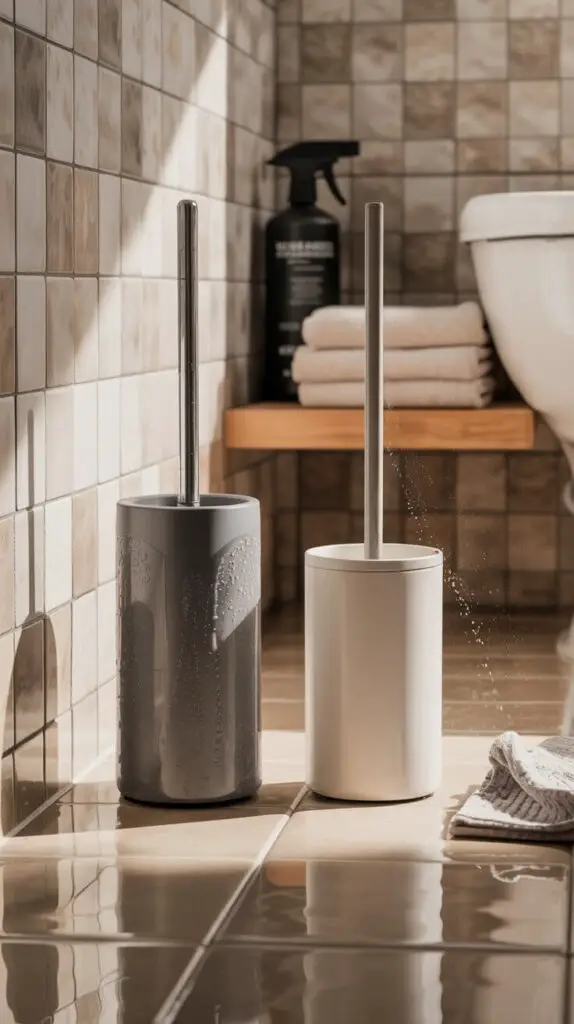 How Often Should I Replace My Toilet Brush? Because Yes, That Gross Thing Has an Expiration Date 4 What About the Holder Yep, That’s Gross Too