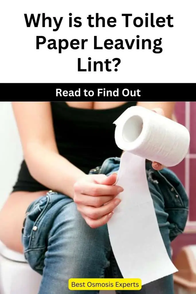 Why is the Toilet Paper Leaving Lint?