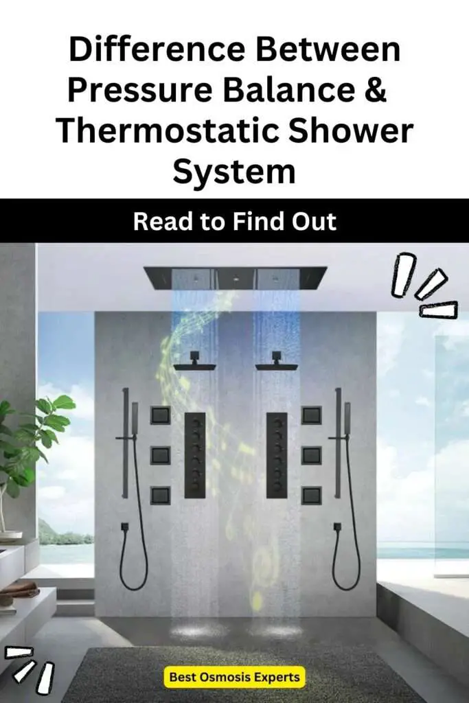 Difference Between a Pressure Balance and a Thermostatic Shower System
