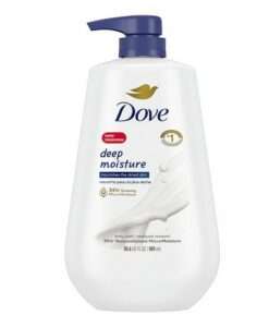 Best Must-Have Shower Products for Bathroom 1 Dove Body Wash with Pump Deep Moisture For Dry Skin Moisturizing Skin Cleanser
