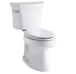 Kohler Wellworth vs Cimarron vs Toto Drake - Review and Comparison 1 Kohler K 3999 0 Highline Comfort Height Two piece Elongated 1.28 Gpf Toilet